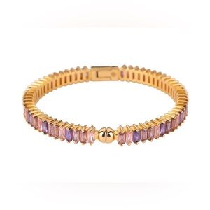 BuDhaGirl Galaxy Bangle Purple/Pink. (OS)